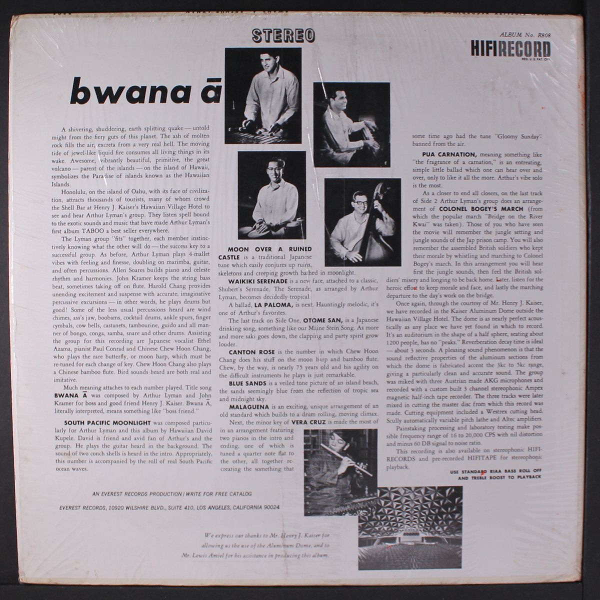 bwana a by ARTHUR LYMAN