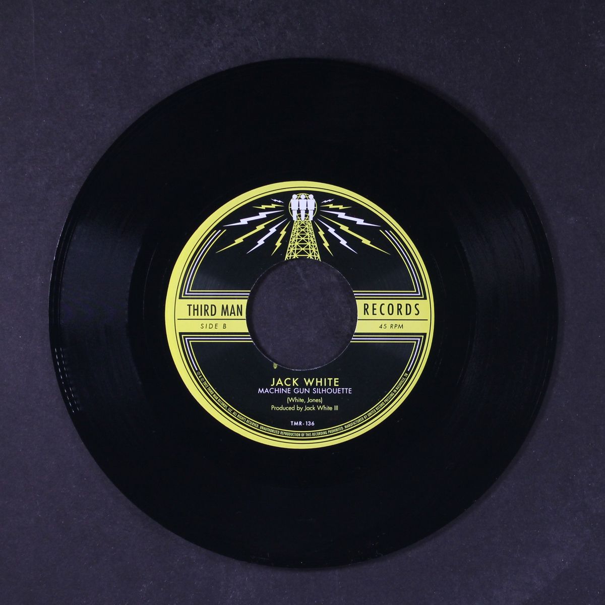 love interruption / machine gun silhouette by JACK WHITE