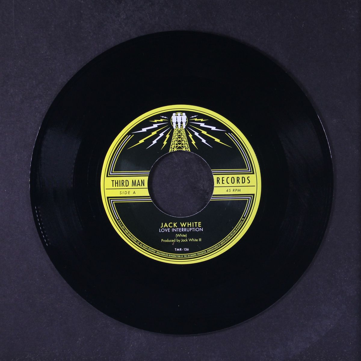 love interruption / machine gun silhouette by JACK WHITE