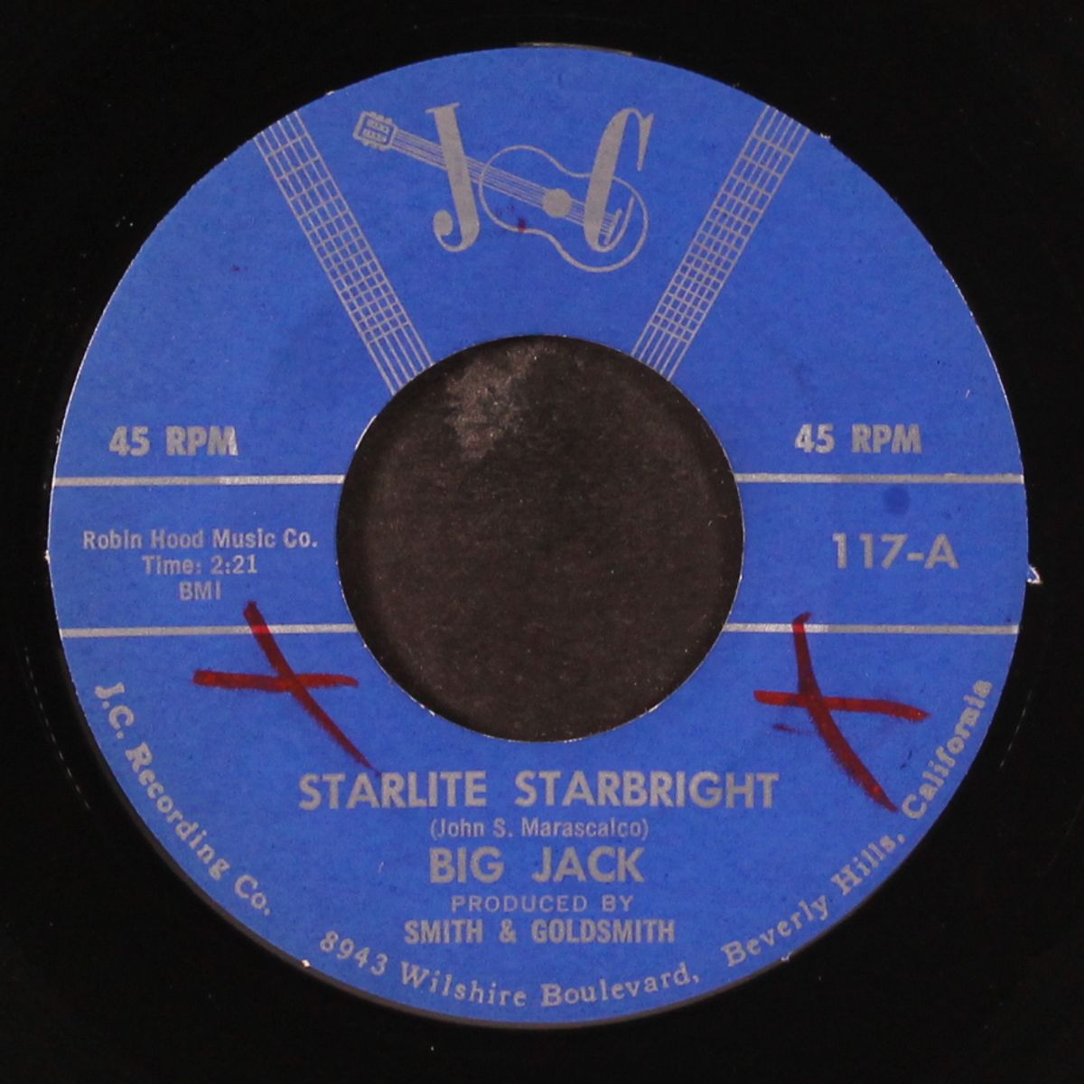 hurtin' is a habit / starlite starbright by BIG JACK