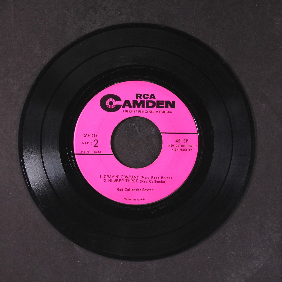 red callender sextet by RED CALLENDER