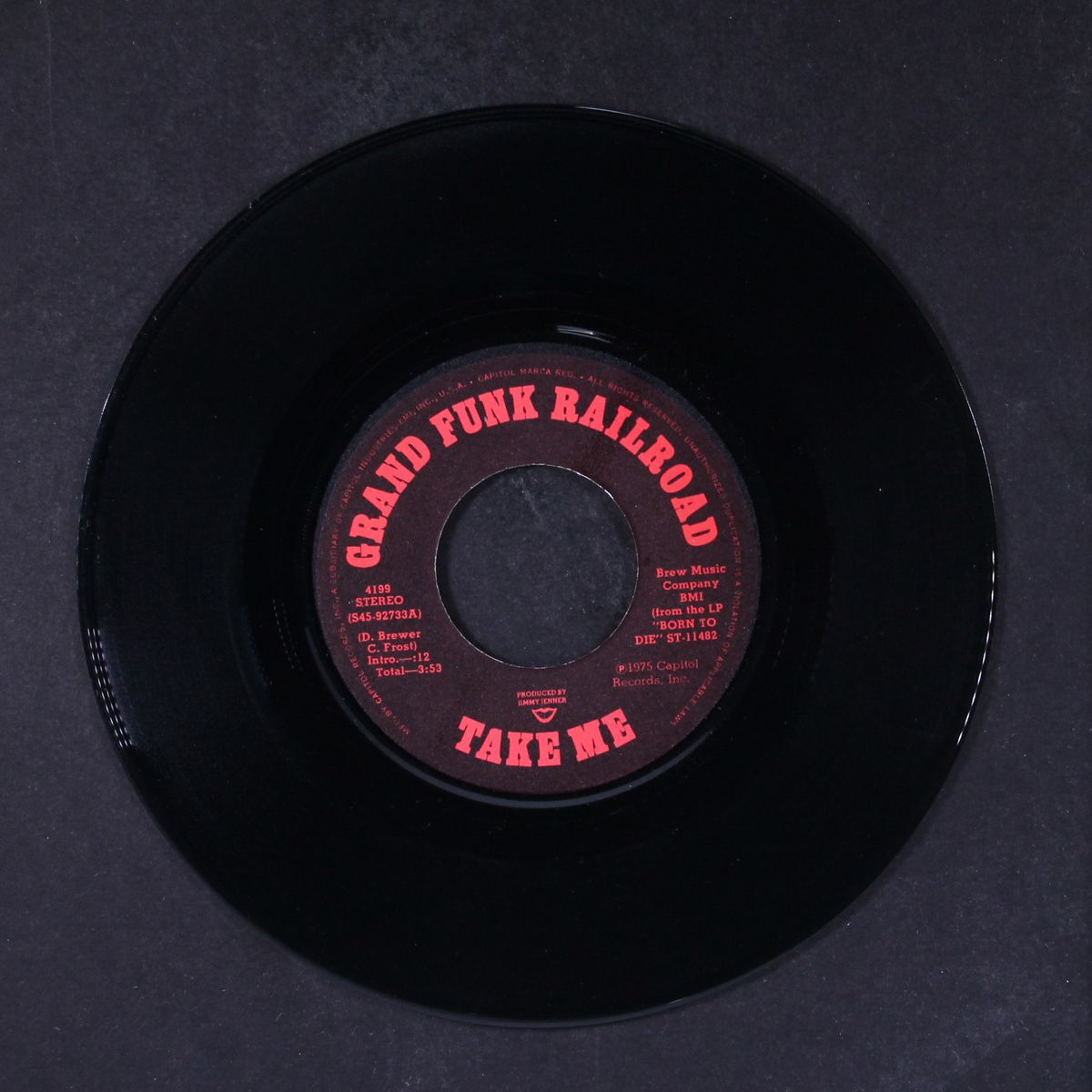 take me / genevieve by GRAND FUNK RAILROAD