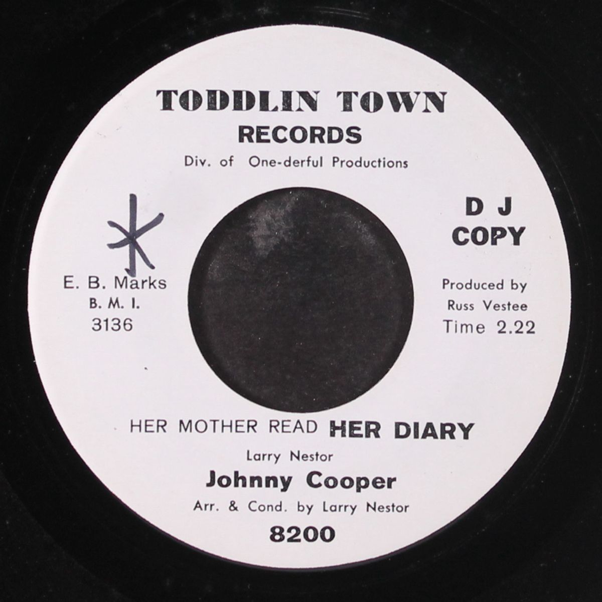 her diary by JOHNNY COOPER