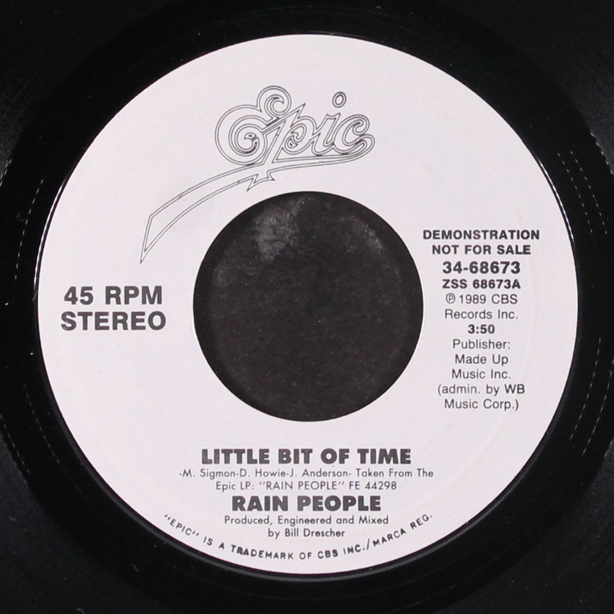 little bit of time by RAIN PEOPLE