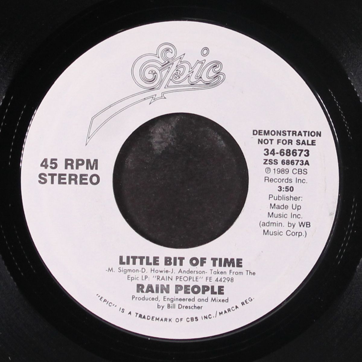little bit of time by RAIN PEOPLE