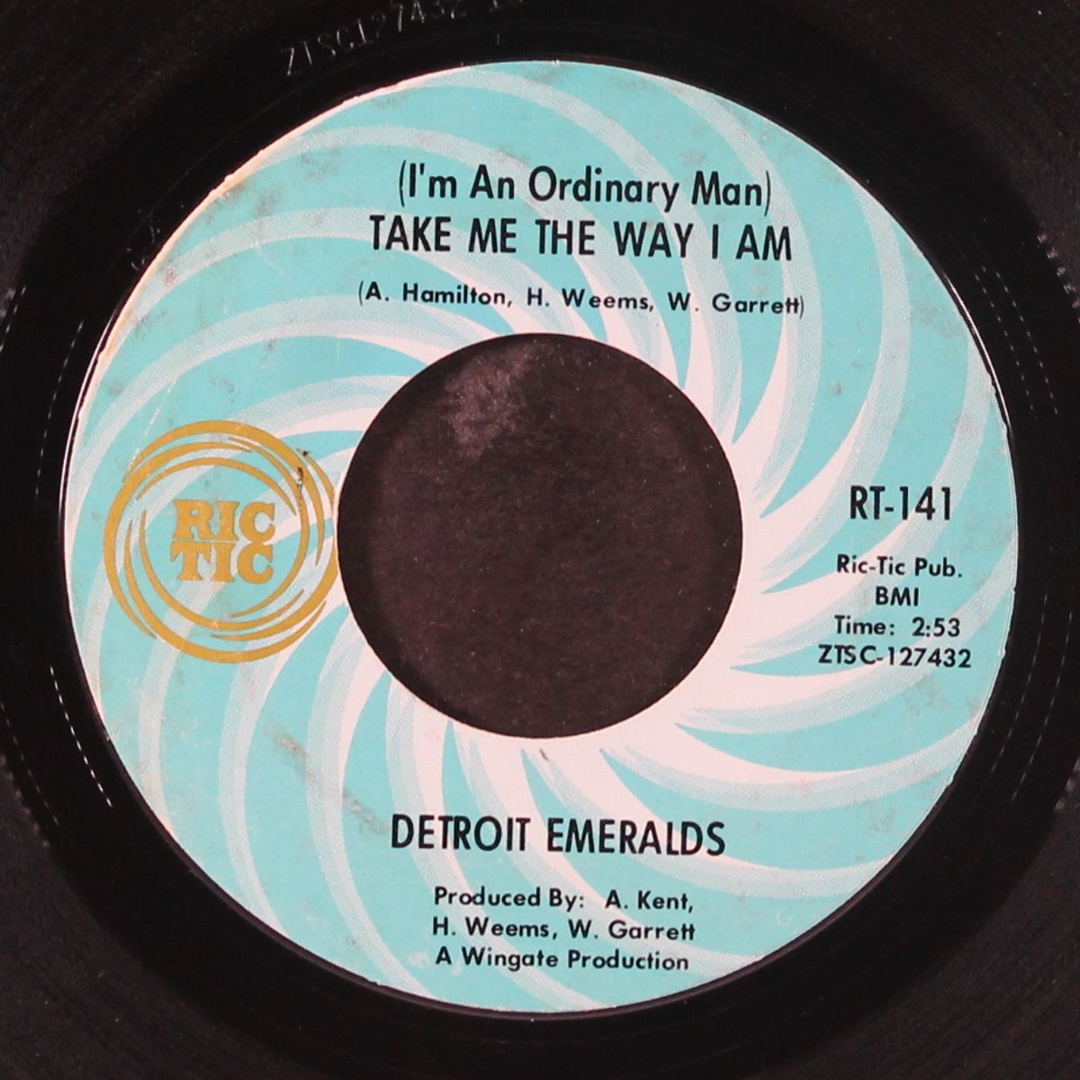 (i'm an ordinary man) take me the way i am / i'll keep coming back by DETROIT EMERALDS