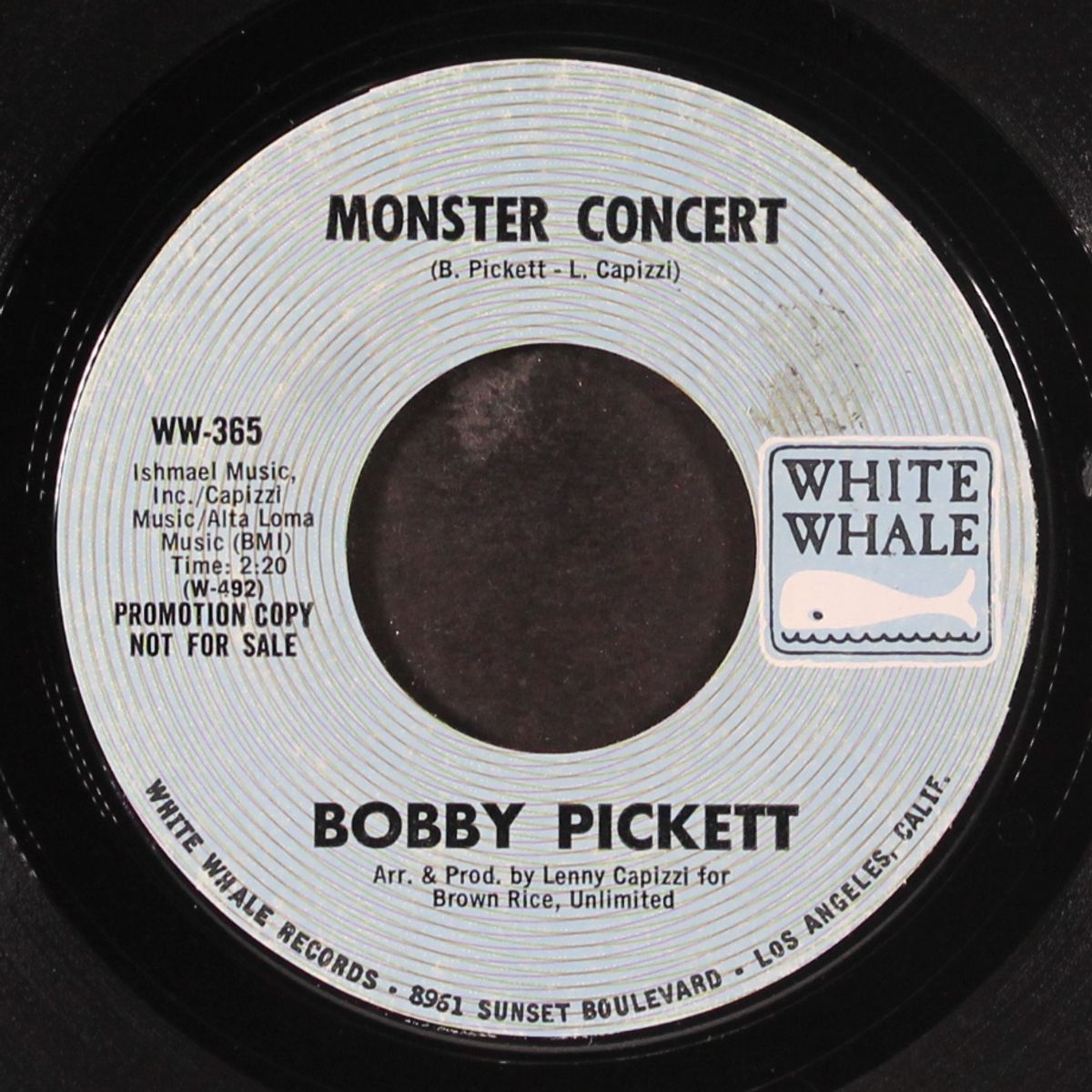 monster concert by BOBBY (BORIS) PICKETT