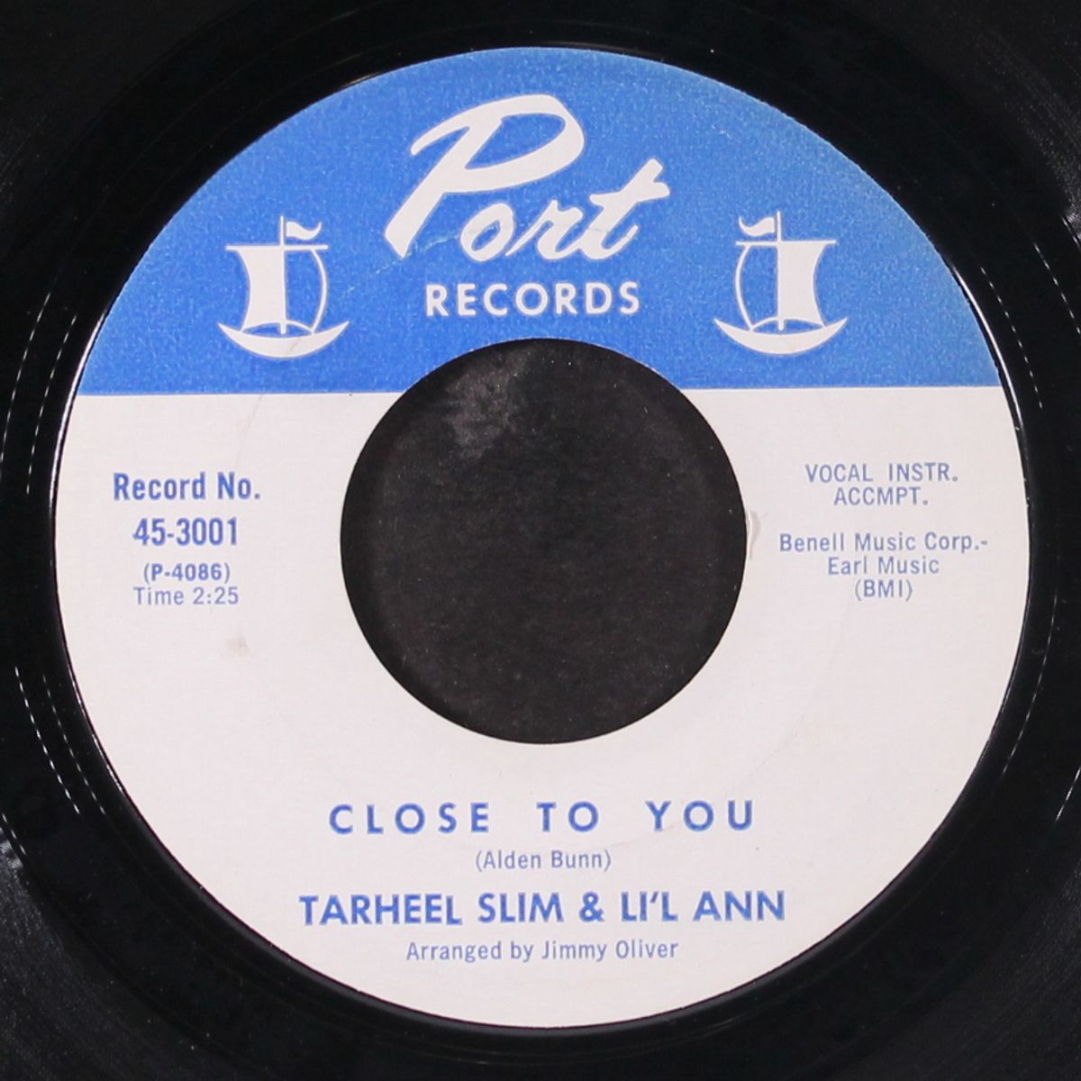 i submit to you / close to you by TARHEEL SLIM & LI'L ANN