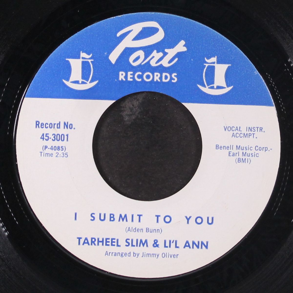 i submit to you / close to you by TARHEEL SLIM & LI'L ANN