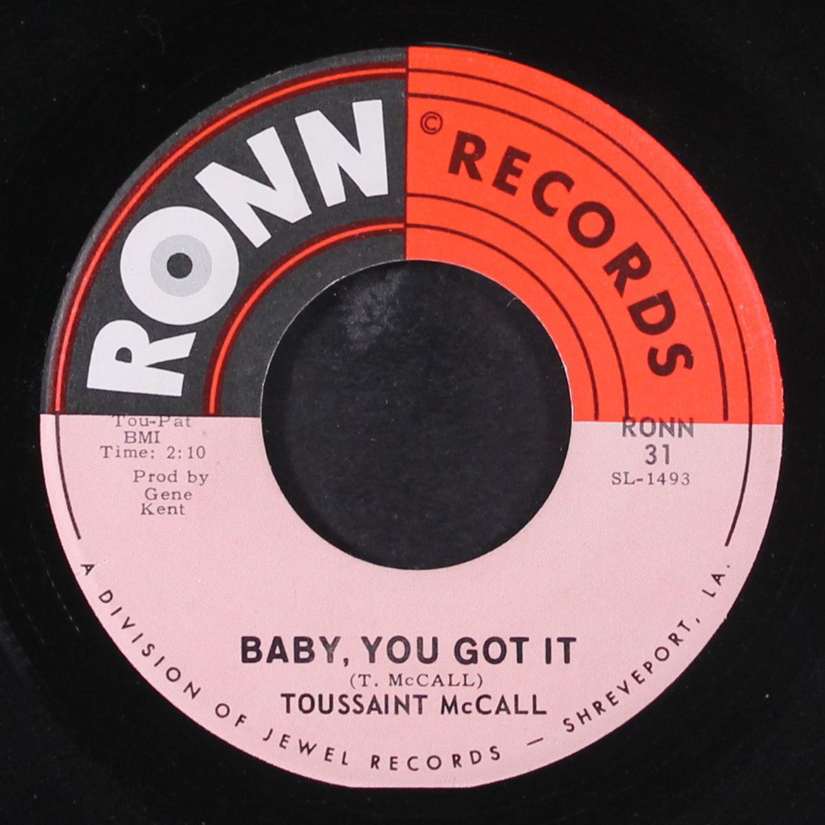 i stand accused / baby, you got it by TOUSSAINT MCCALL