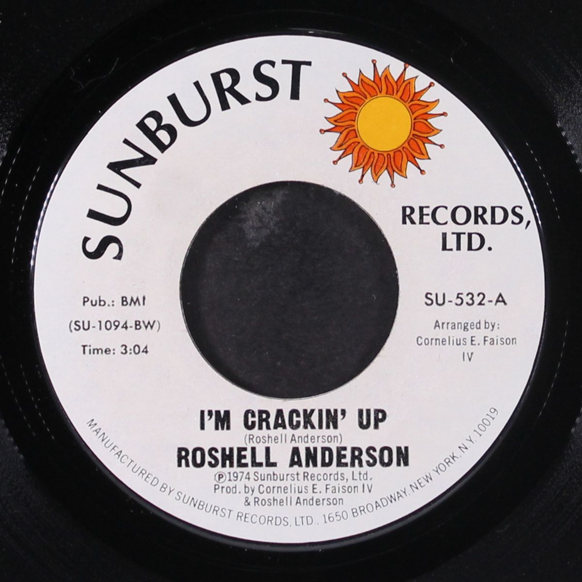 i'm crackin' up / moonlight trip by ROSHELL ANDERSON