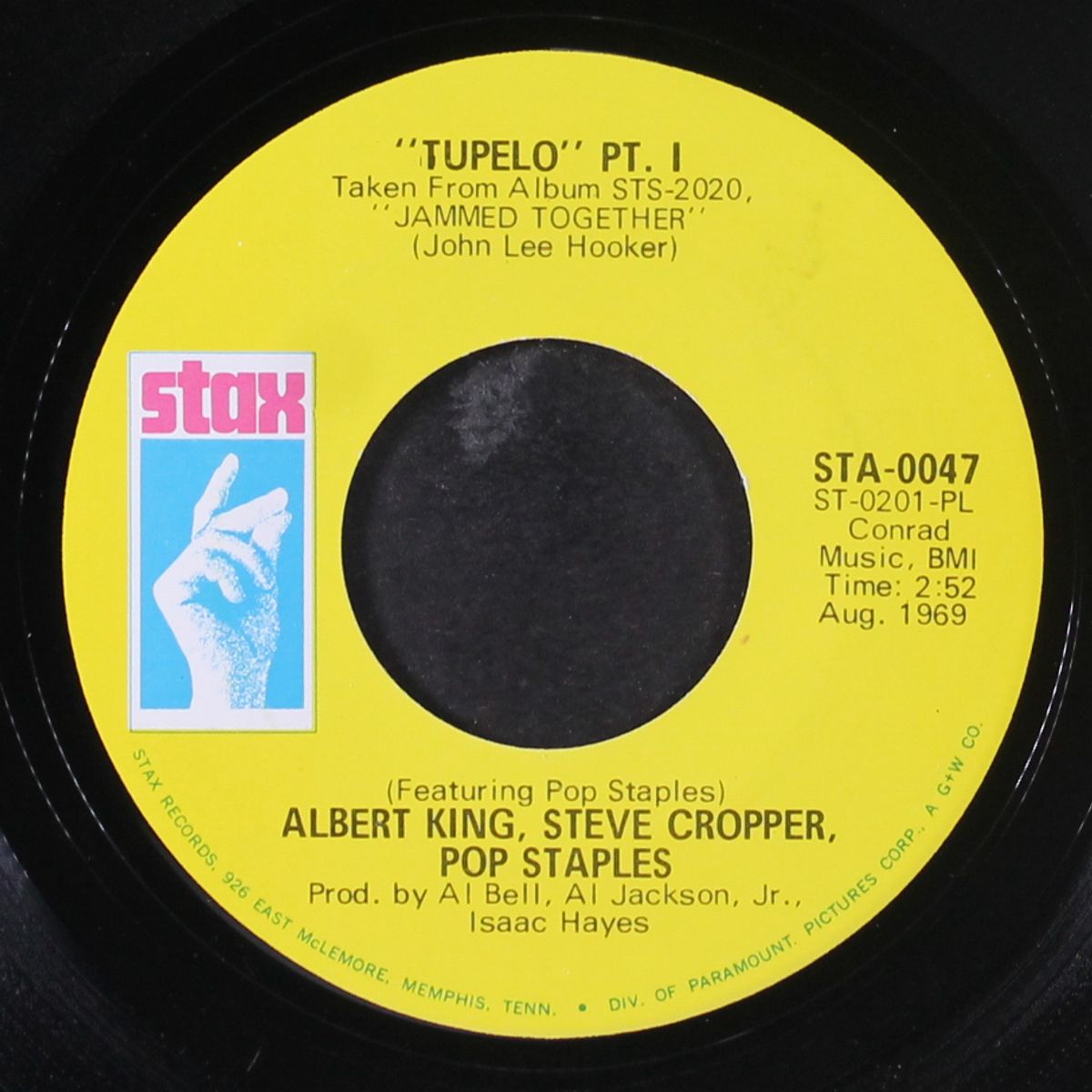 tupelo / part 2 by ALBERT KING, STEVE CROPPER & POPS STAPLES