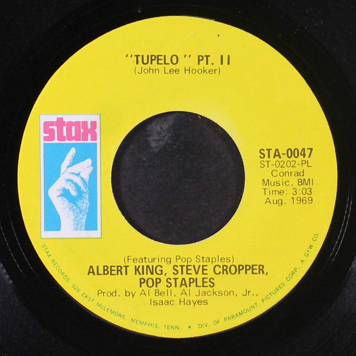 tupelo / part 2 by ALBERT KING, STEVE CROPPER & POPS STAPLES