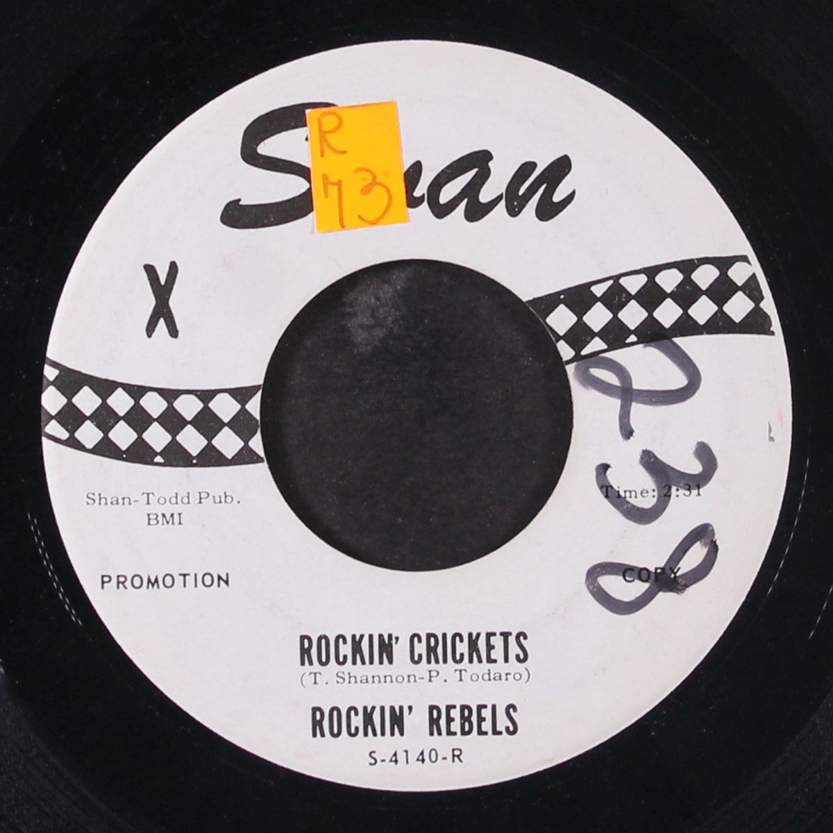 rockin' crickets / hully gully rock by ROCKIN' REBELS