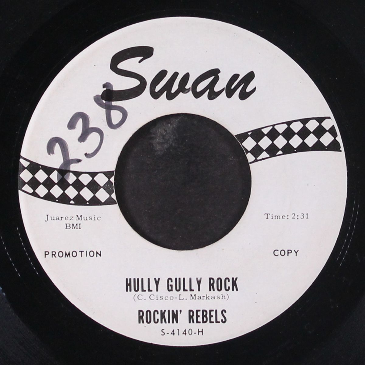 rockin' crickets / hully gully rock by ROCKIN' REBELS