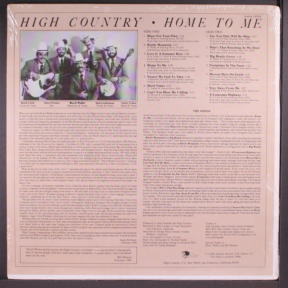 home to me by HIGH COUNTRY