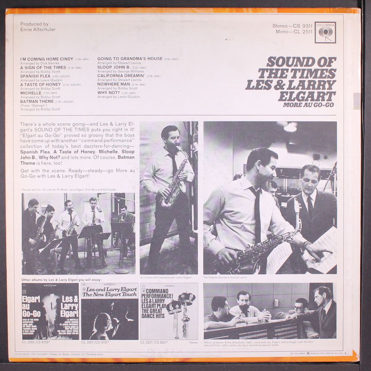 sound of the times by LES & LARRY ELGART