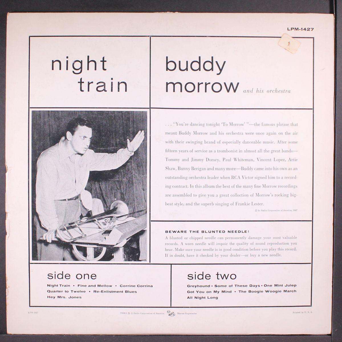 night train by BUDDY MORROW