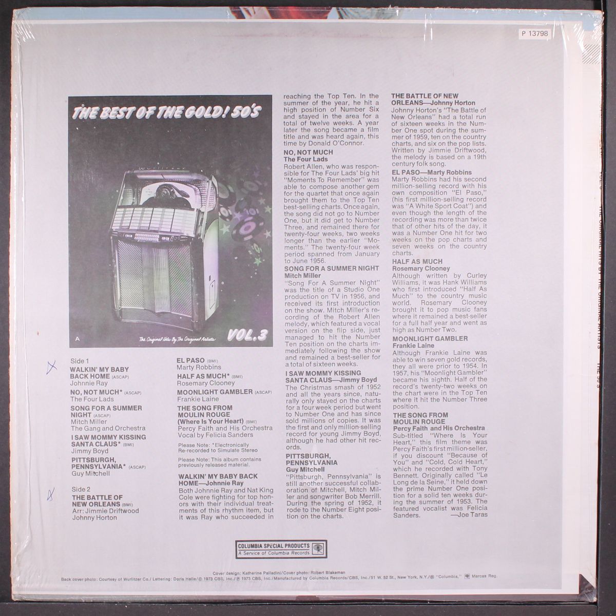 the best of the gold, vol. 3: the 50's by VARIOUS