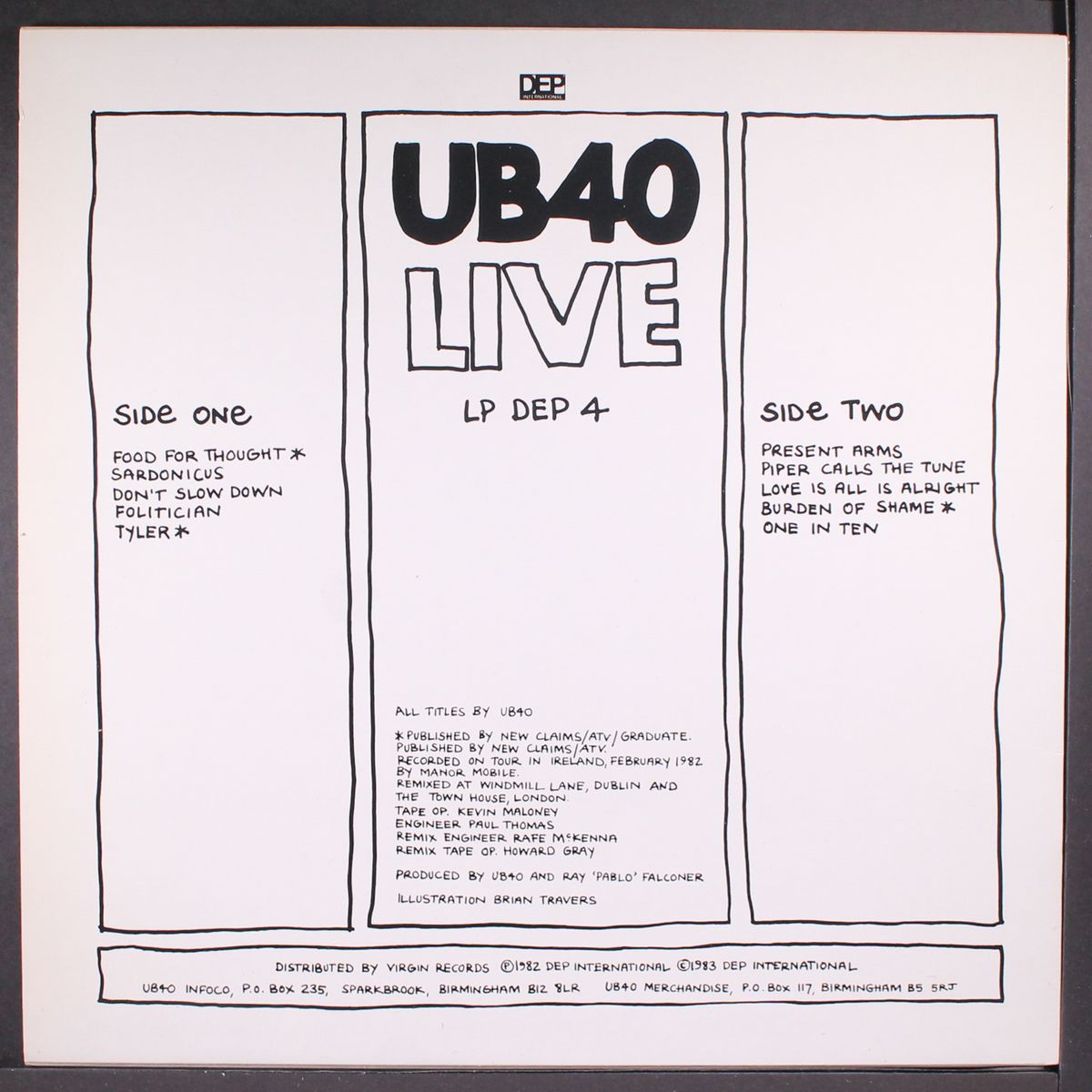 live by UB40
