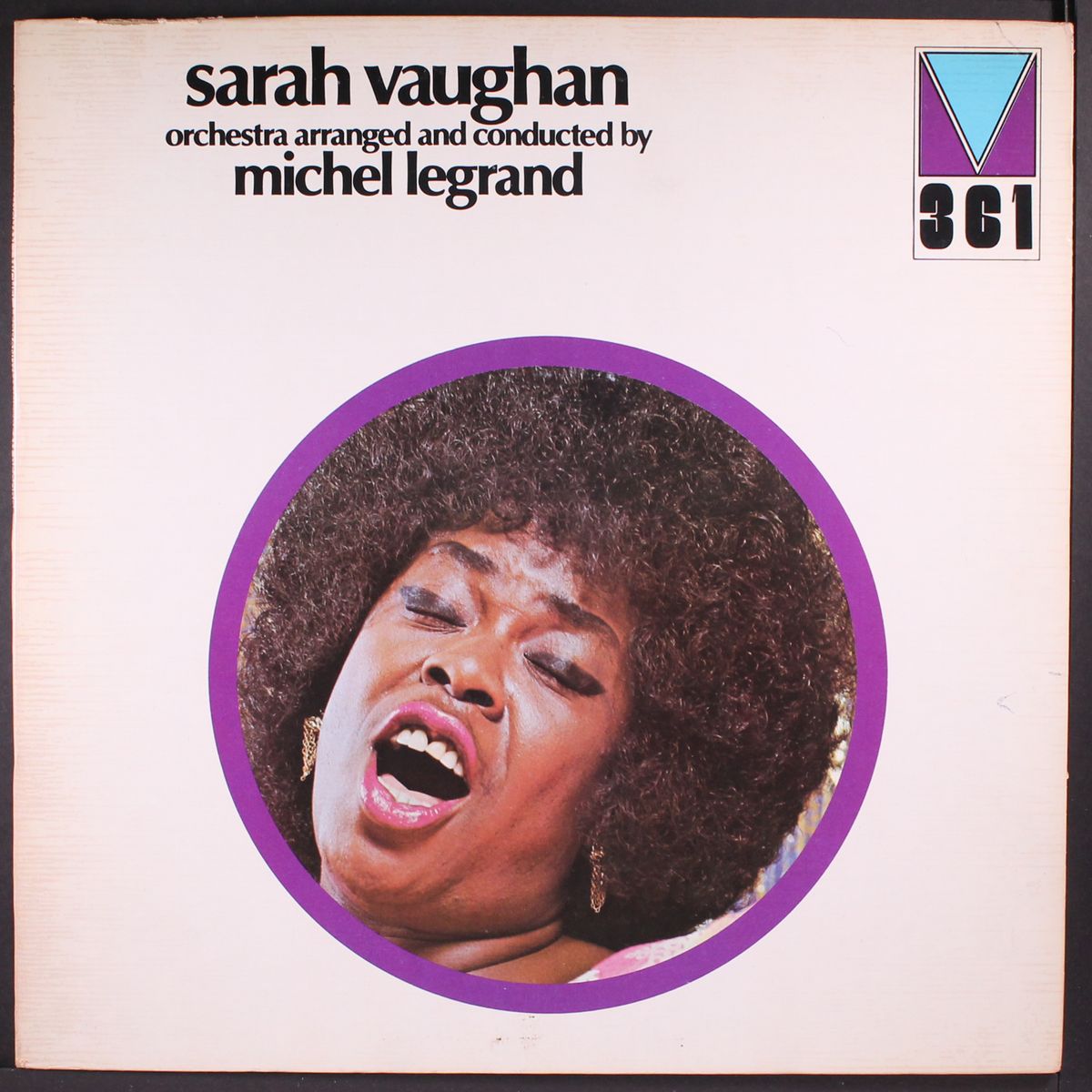 conducted by michel legrand by SARAH VAUGHAN