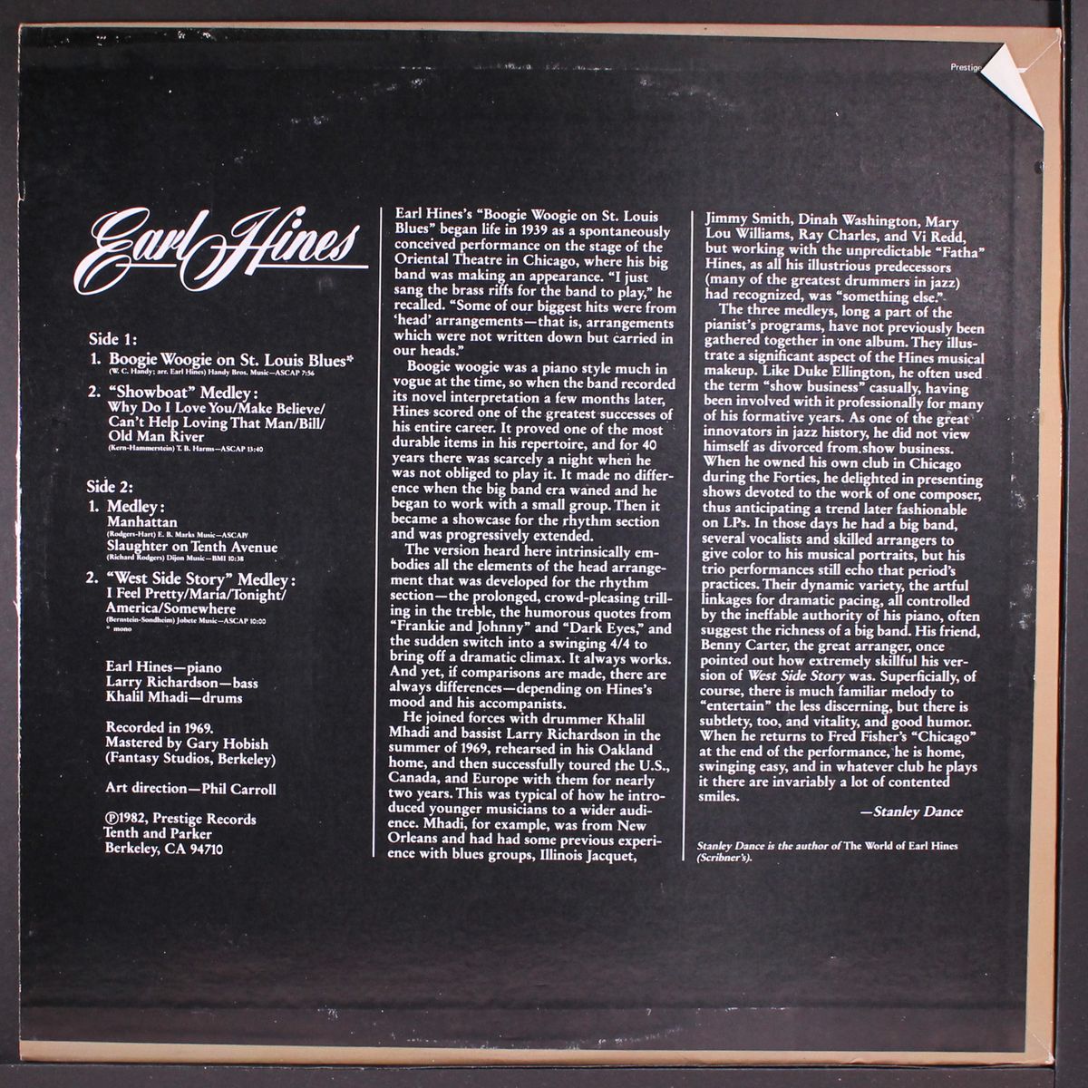 boogie woogie on st. louis blues by EARL HINES