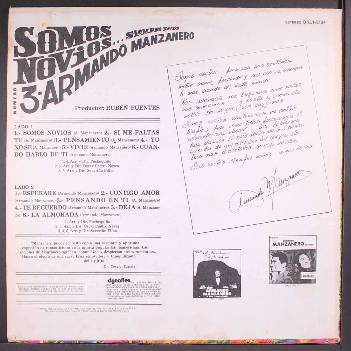somos novios by ARMANDO MANZANERO