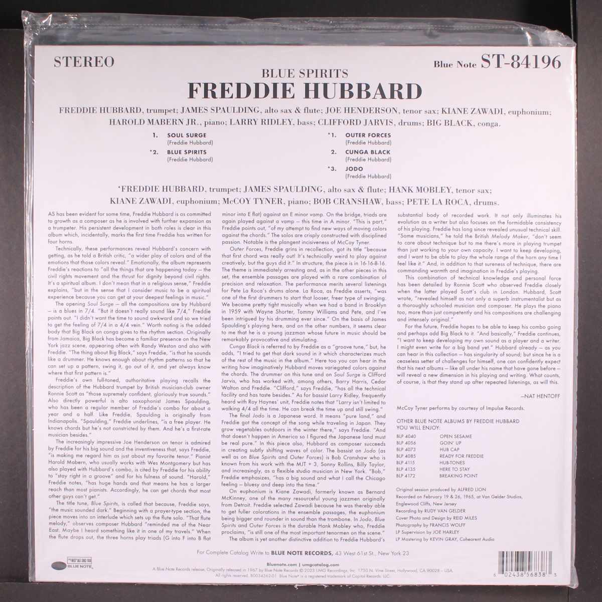 blue spirits by FREDDIE HUBBARD