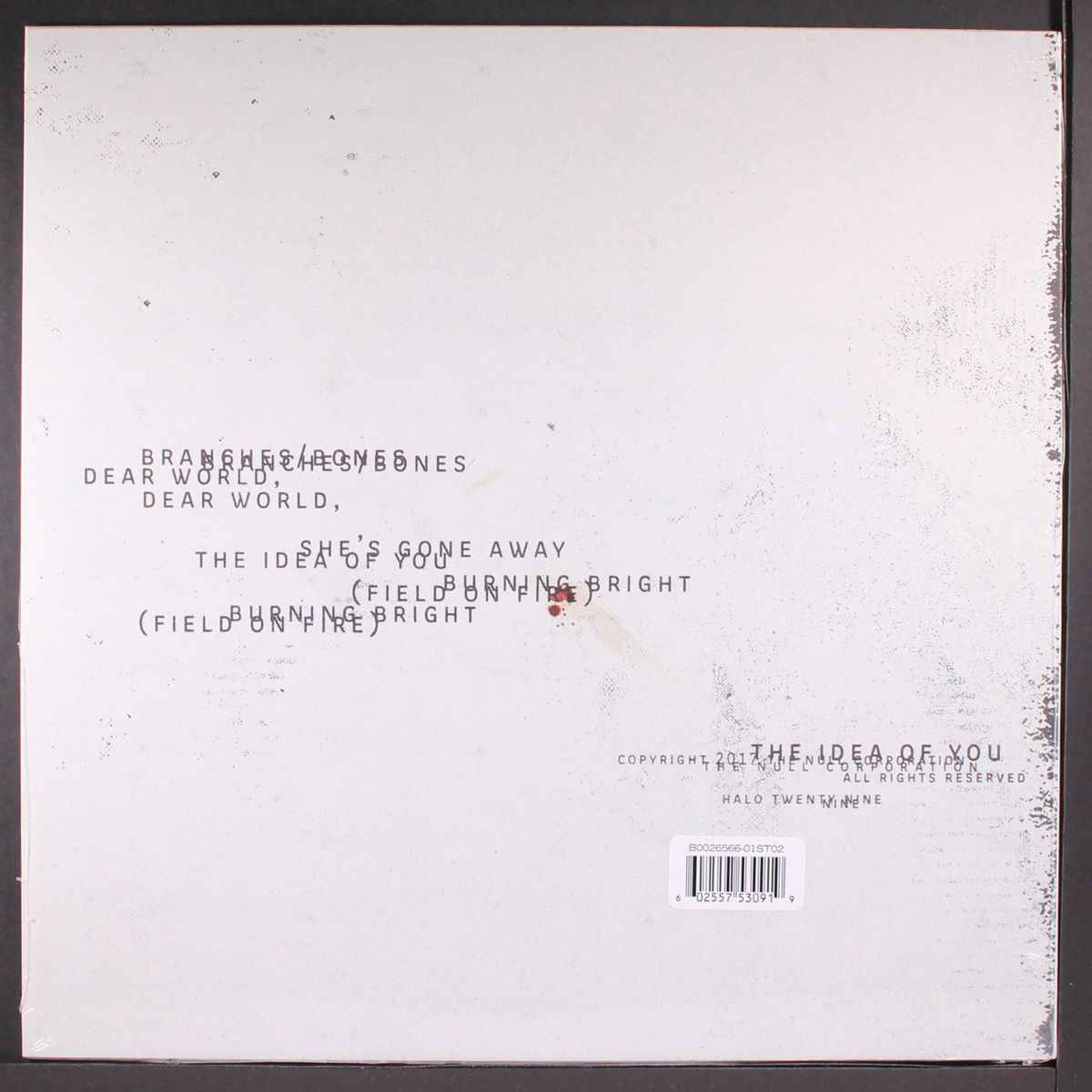 not the actual events by NINE INCH NAILS