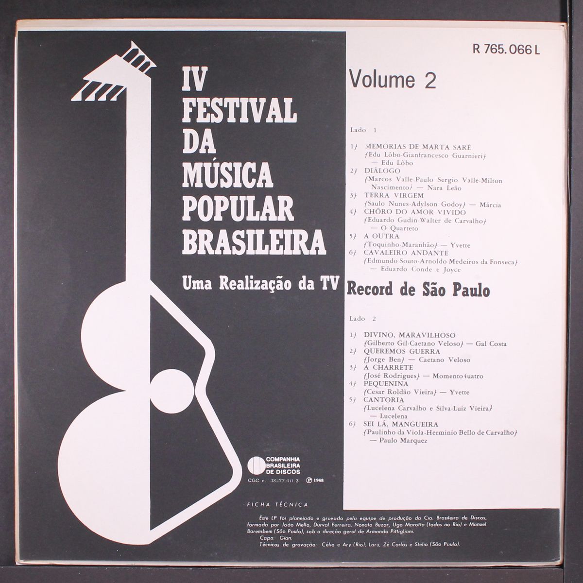 iv festival da musica popular brasileira - vol. 2 by VARIOUS