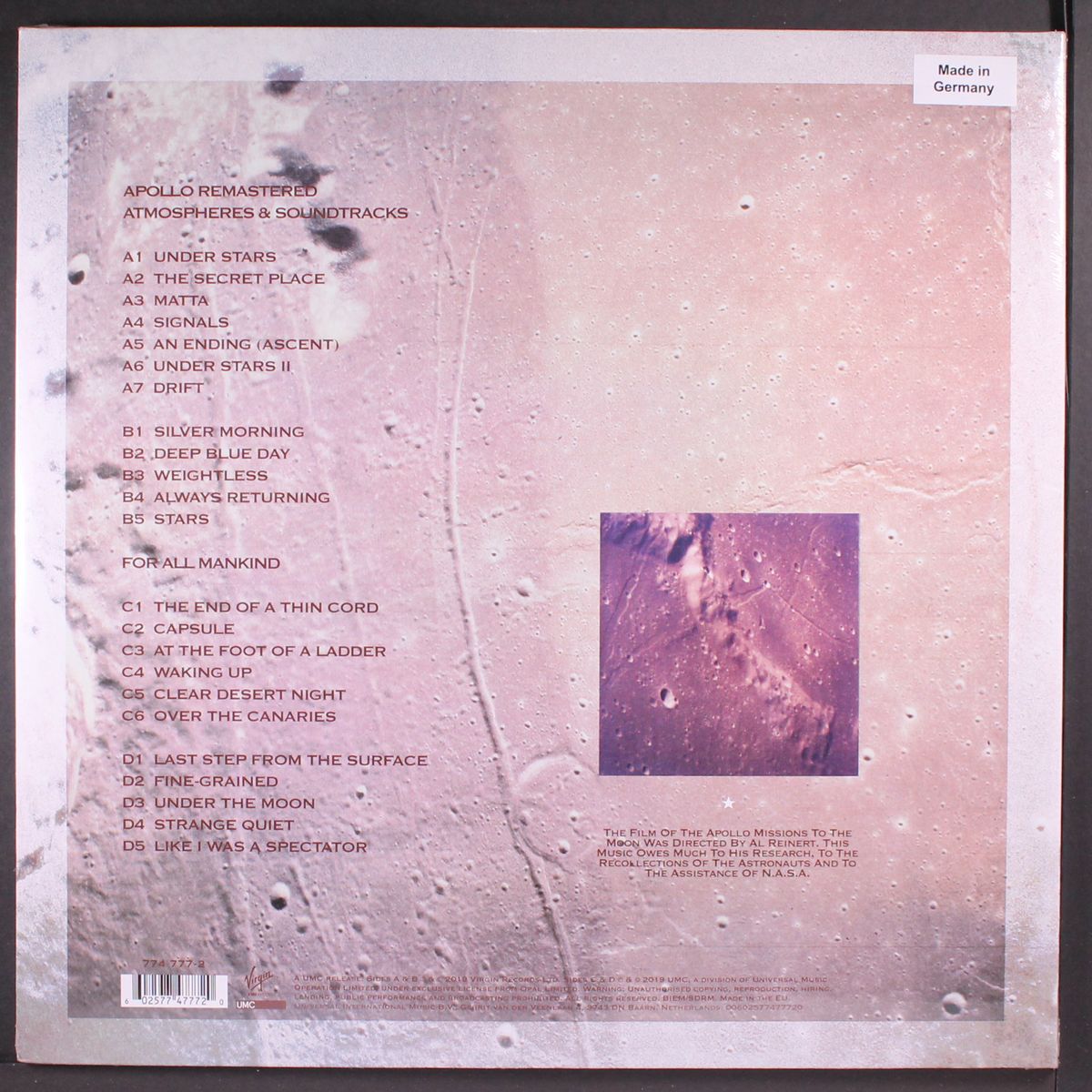 apollo: atmospheres & soundtracks (extended edition) by BRIAN ENO