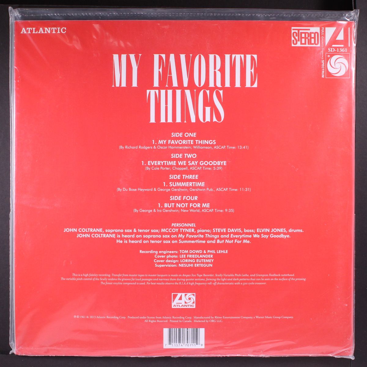 my favorite things by JOHN COLTRANE