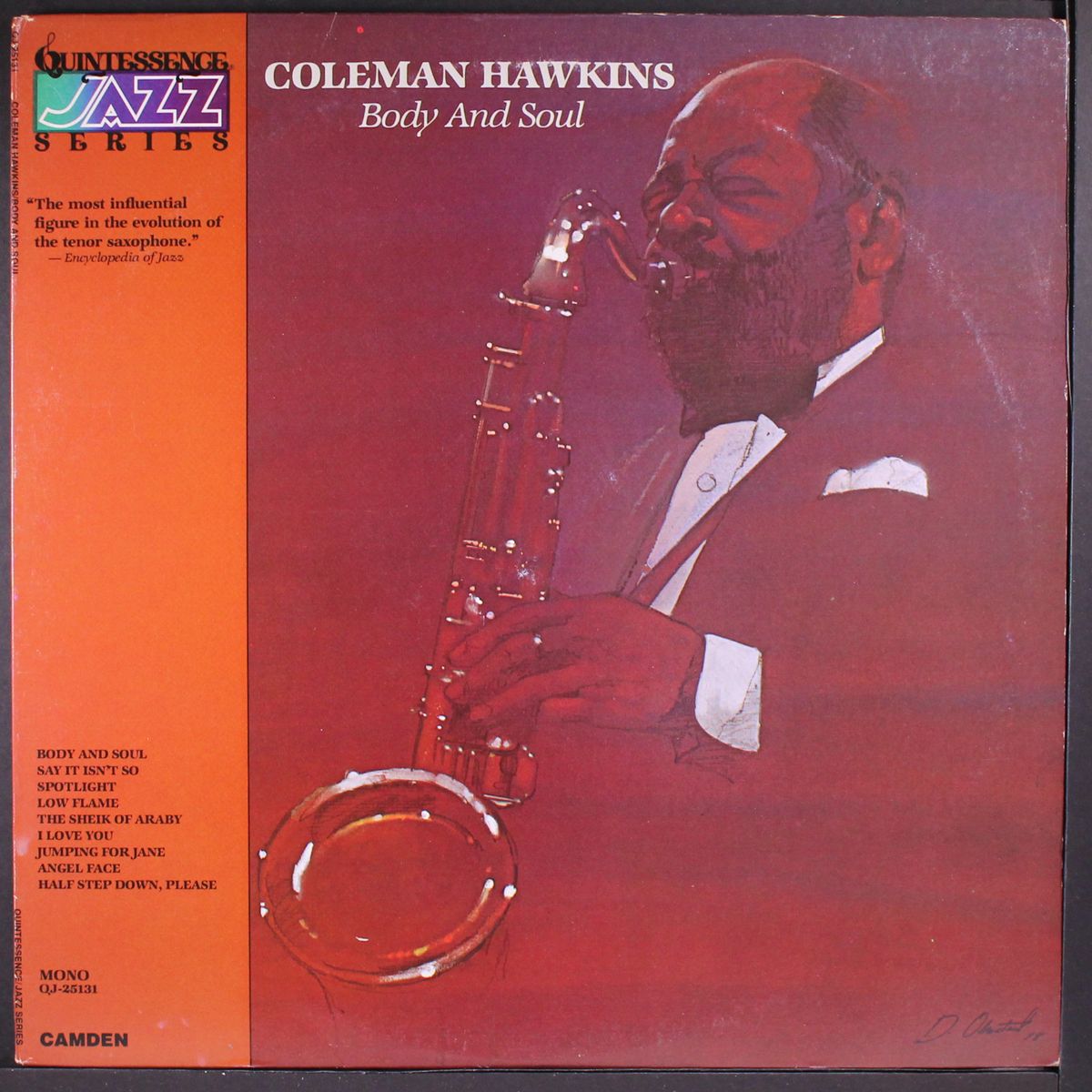 body and soul by COLEMAN HAWKINS