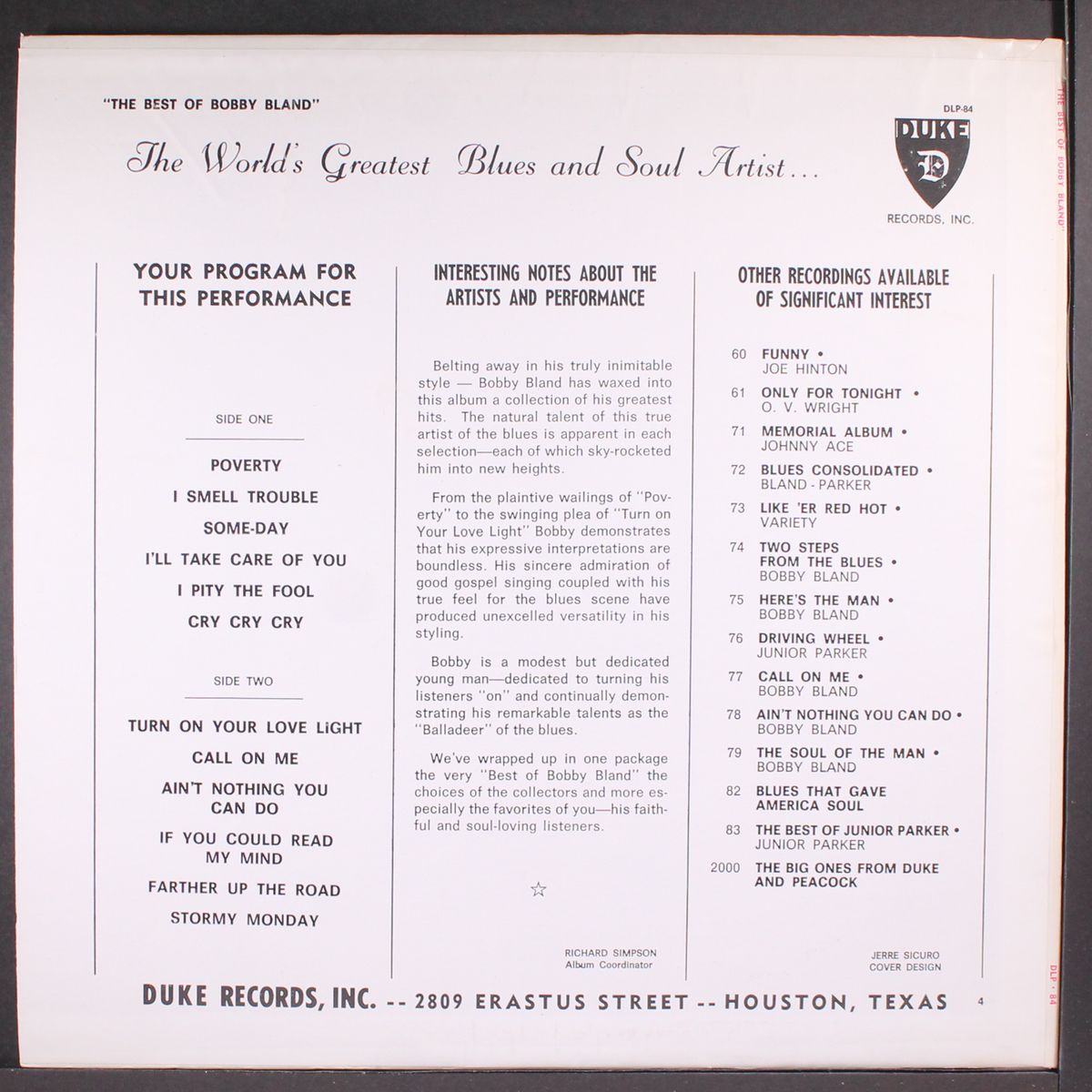 best of by BOBBY BLAND