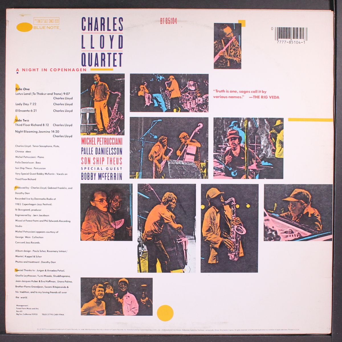 a night in copenhagen by CHARLES LLOYD QUARTET
