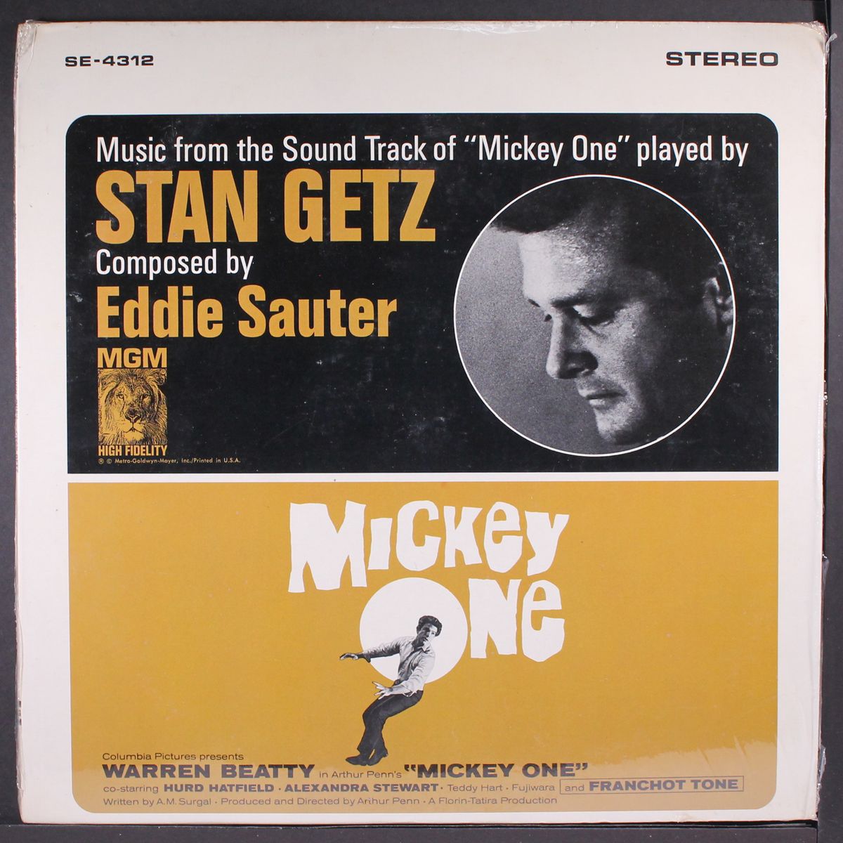 music from mickey one by STAN GETZ