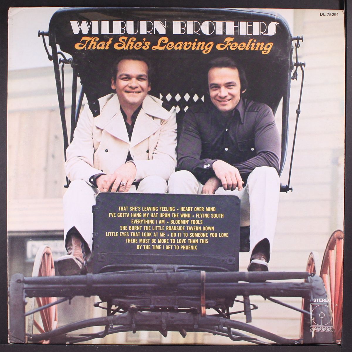 that she's leaving feeling by WILBURN BROTHERS