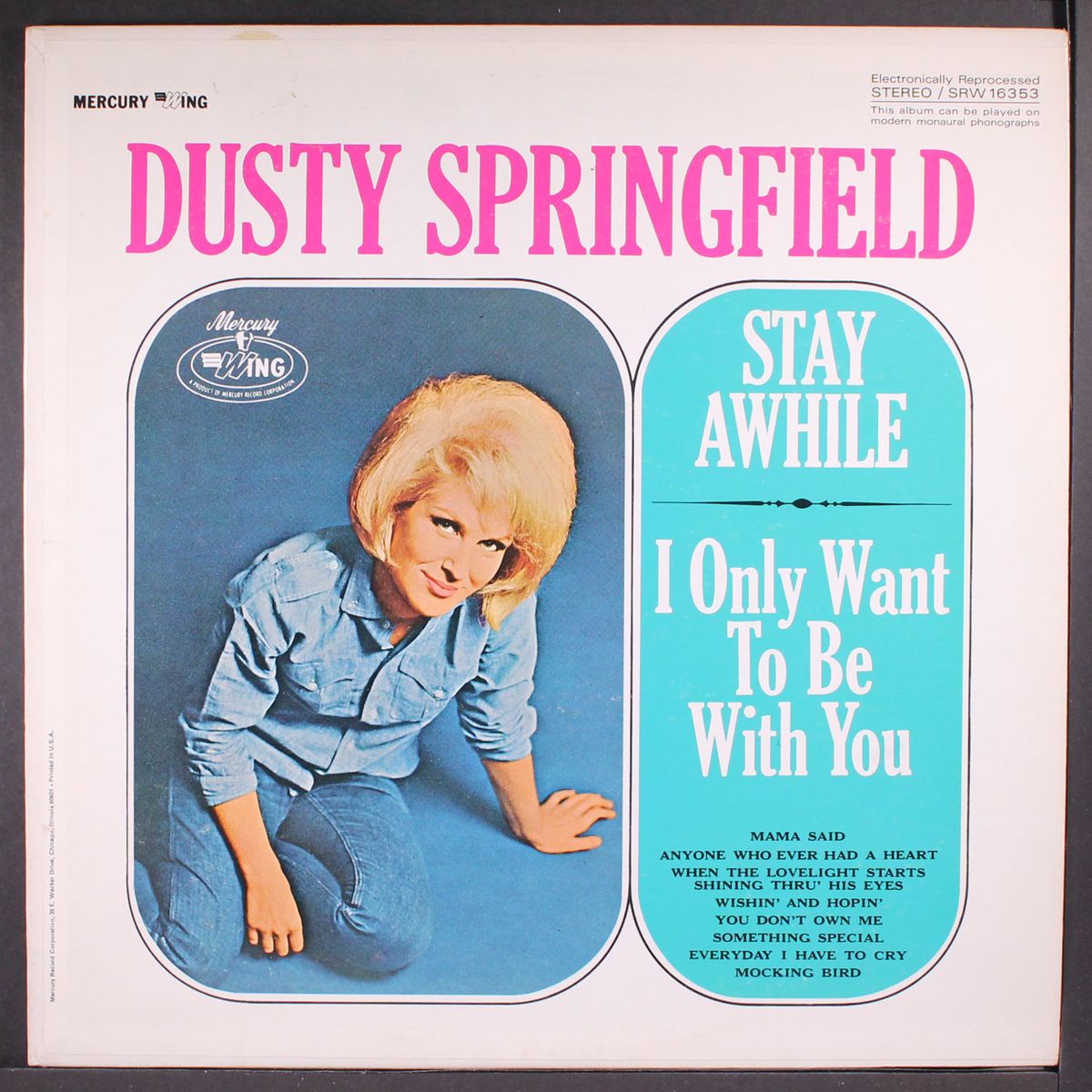stay awhile / i only want to be with you by DUSTY SPRINGFIELD