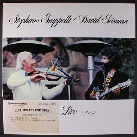 STEPHANE GRAPPELLI & DAVID GRISMAN