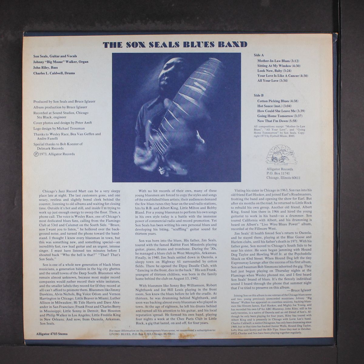 the son seals blues band by SON SEALS