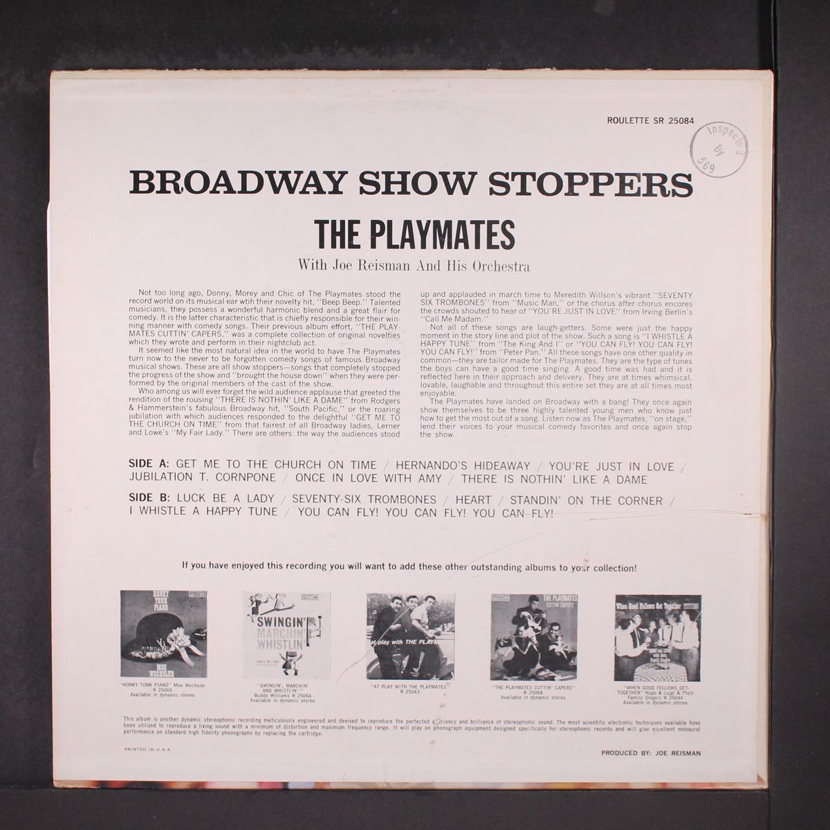 broadway show stoppers by PLAYMATES