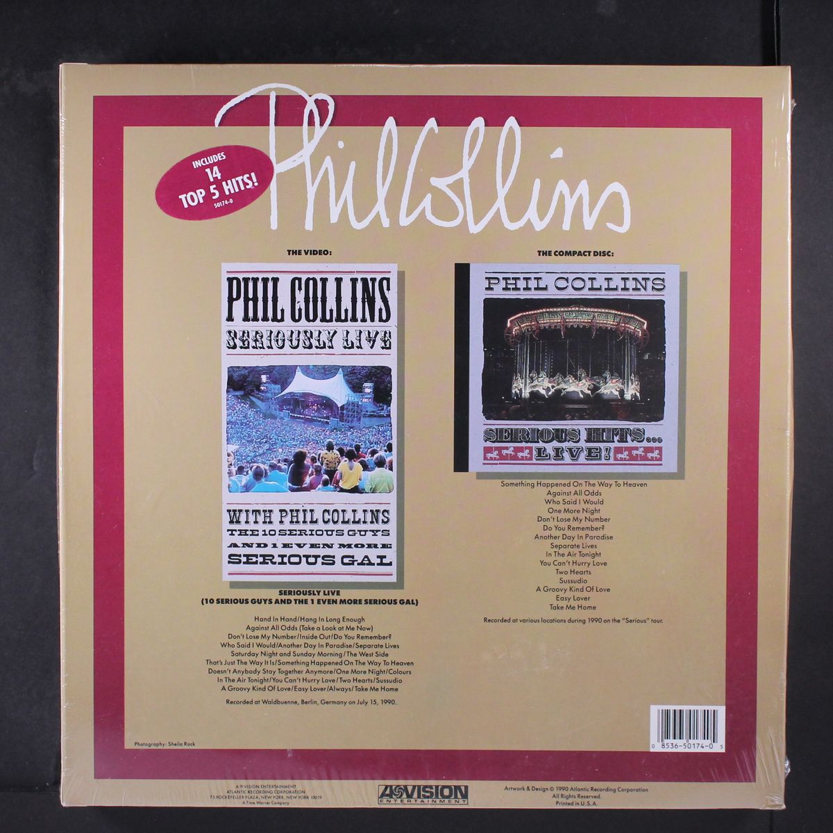 limited edition - seriously live / serious hits live by PHIL COLLINS
