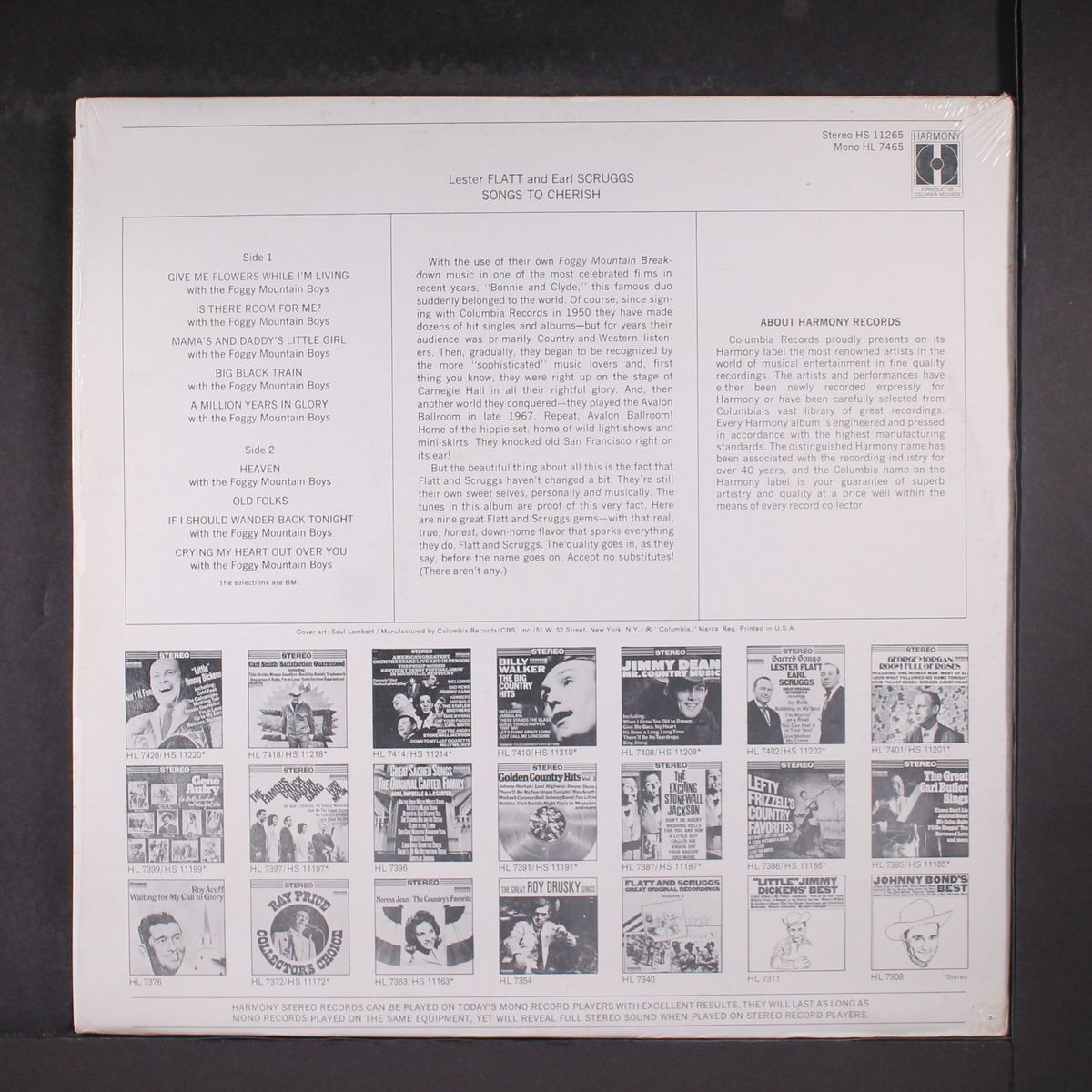 songs to cherish by FLATT & SCRUGGS