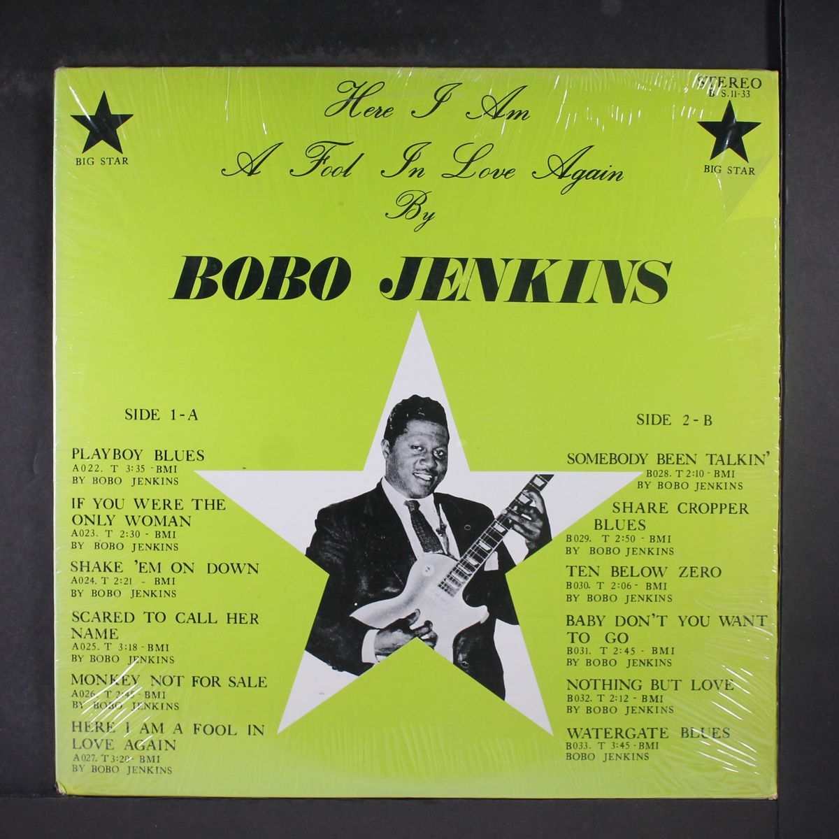 here i am a fool in love again by BOBO JENKINS