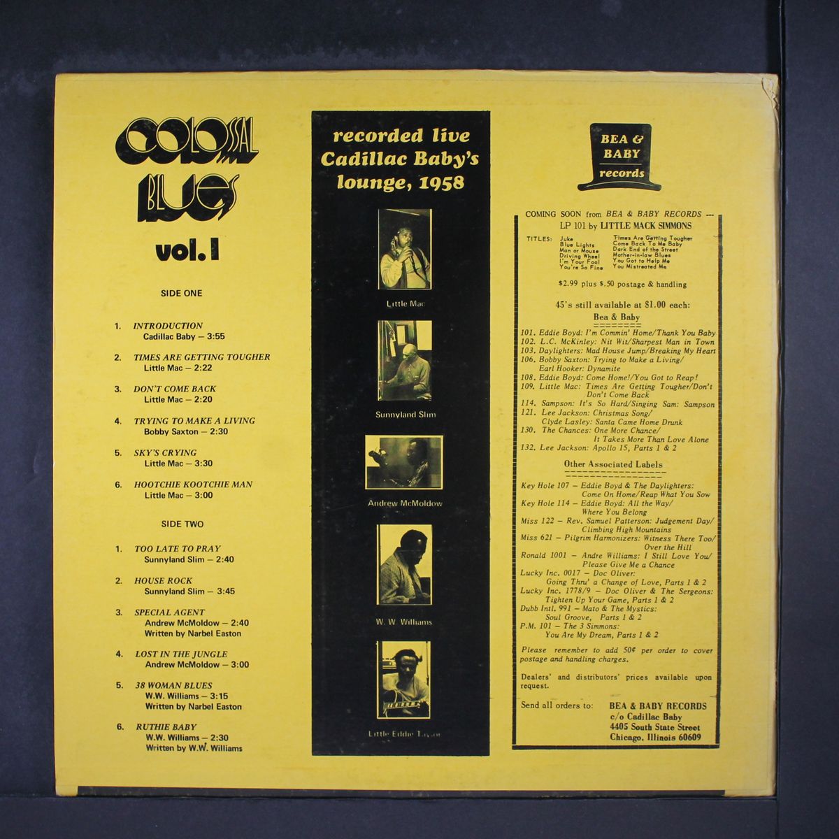 colossal blues by VARIOUS
