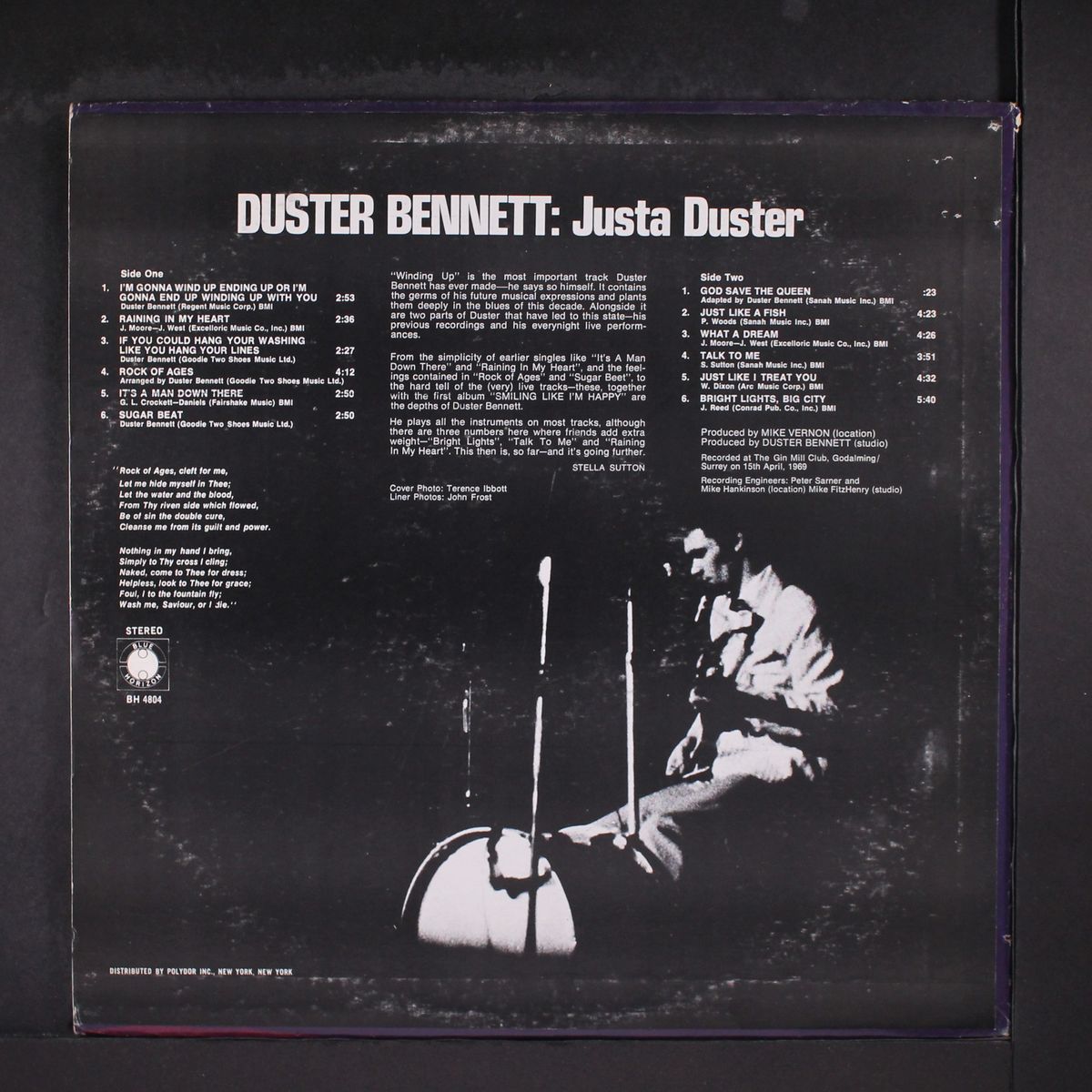 justa duster by DUSTER BENNETT