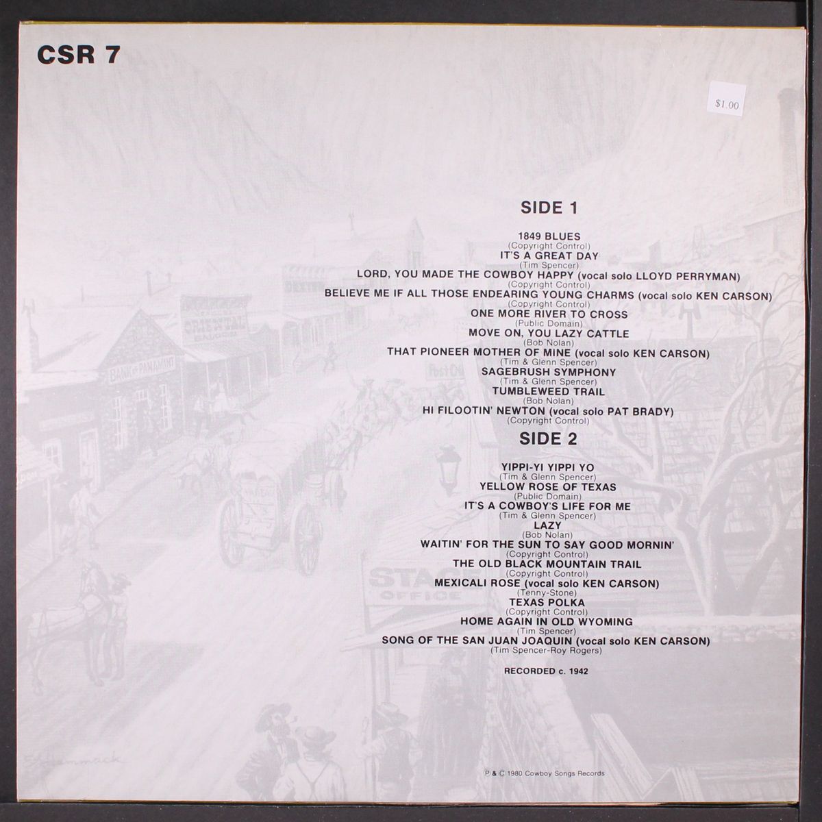 radio transcriptions, vol. 1 by SONS OF THE PIONEERS