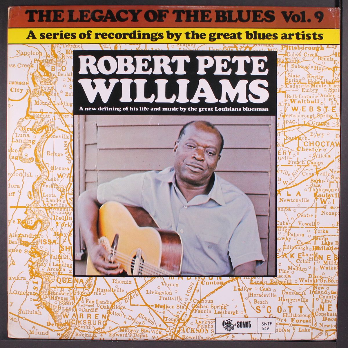 the legacy of the blues, vol. 9 by ROBERT PETE WILLIAMS