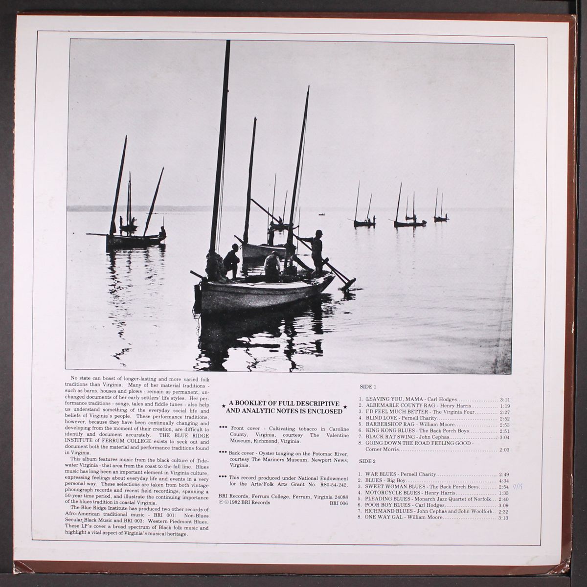virginia traditions, tidewater blues by VARIOUS