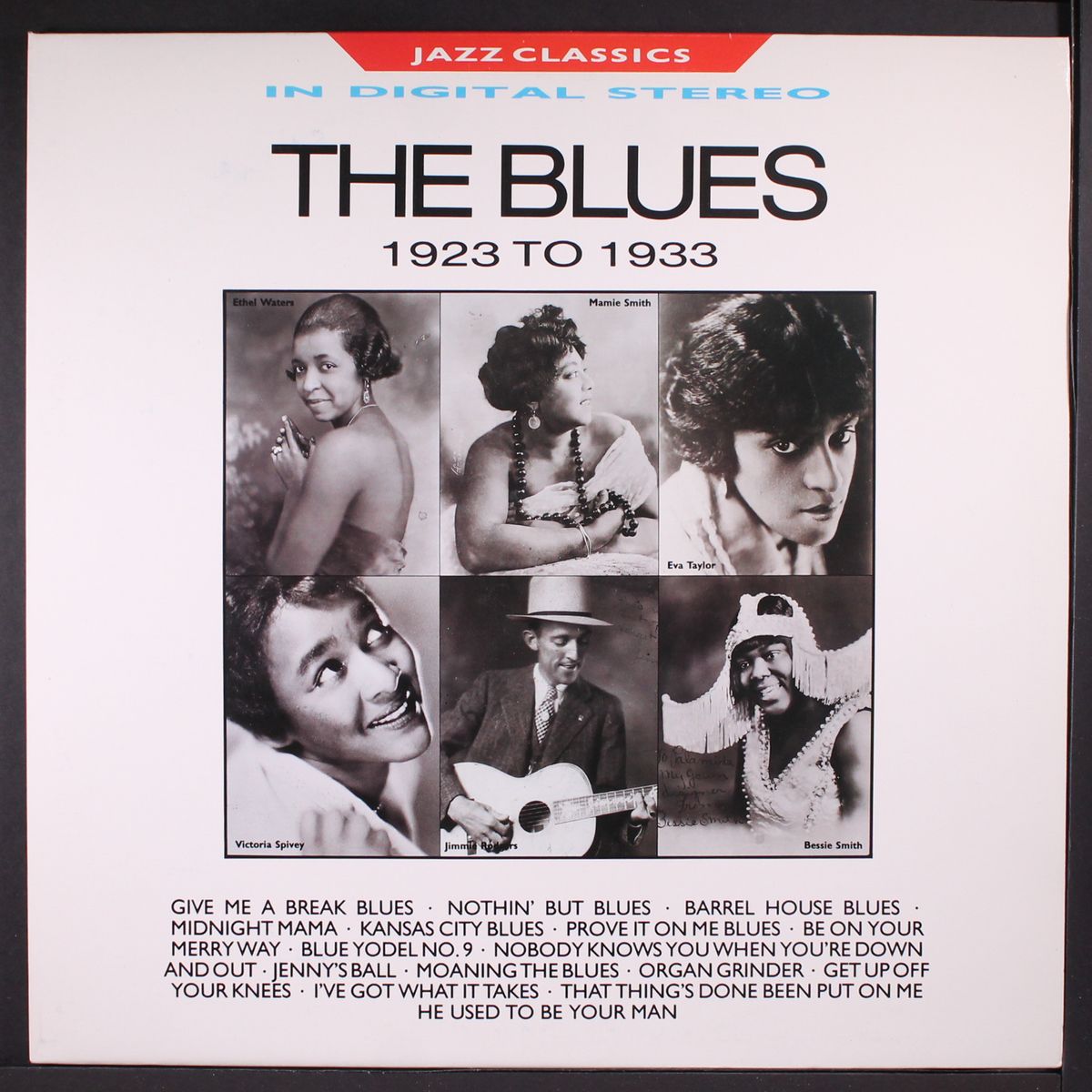 the blues, 1923 to 1933 by VARIOUS